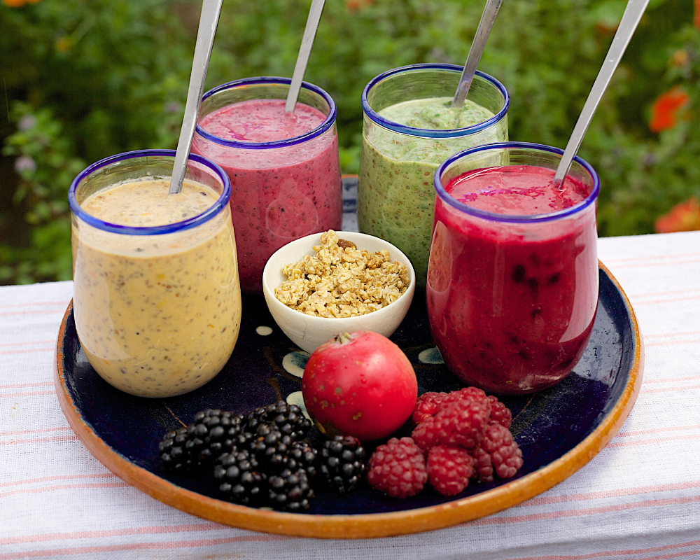 smoothies de frutas