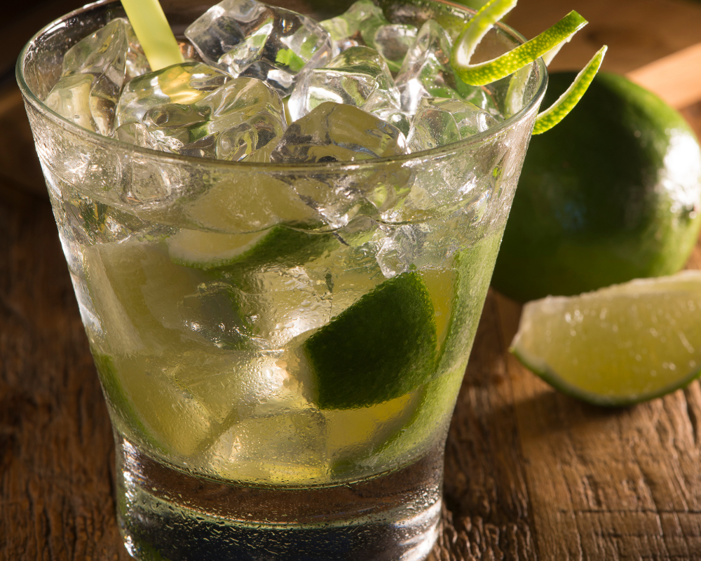 caipirinha com caldo de cana