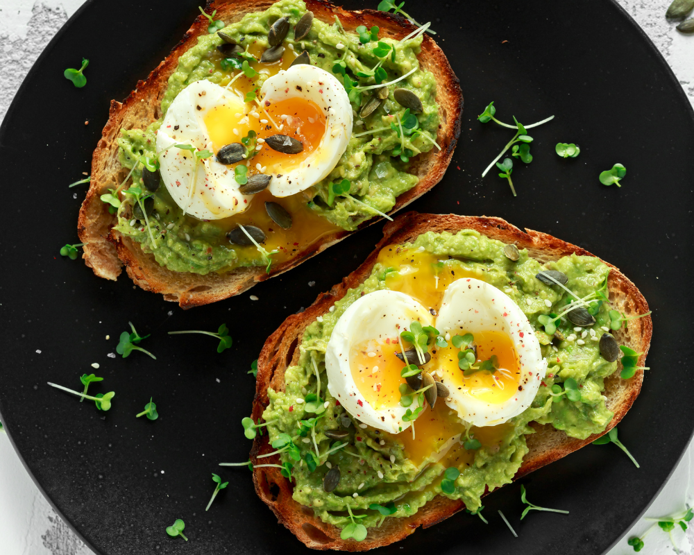 receita de avocado toast