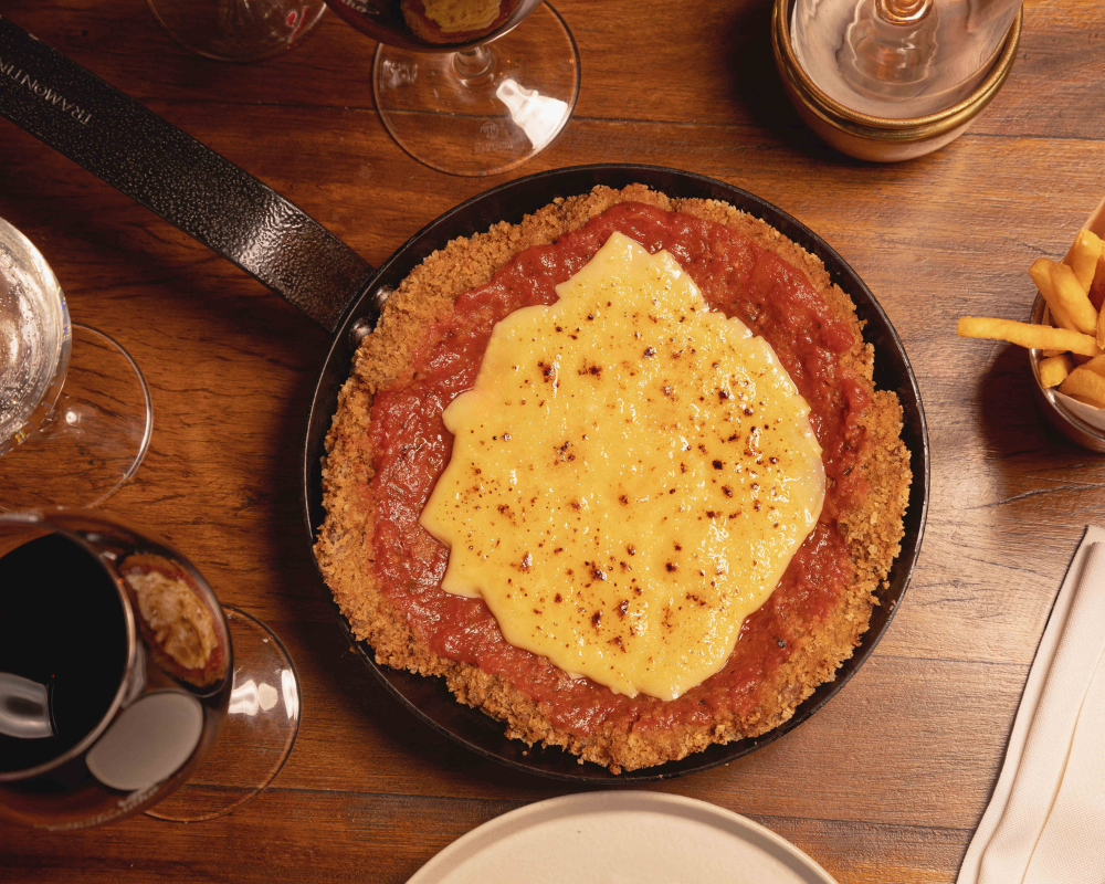 Parmegiana à Raclette (Foto Fabio Aro)